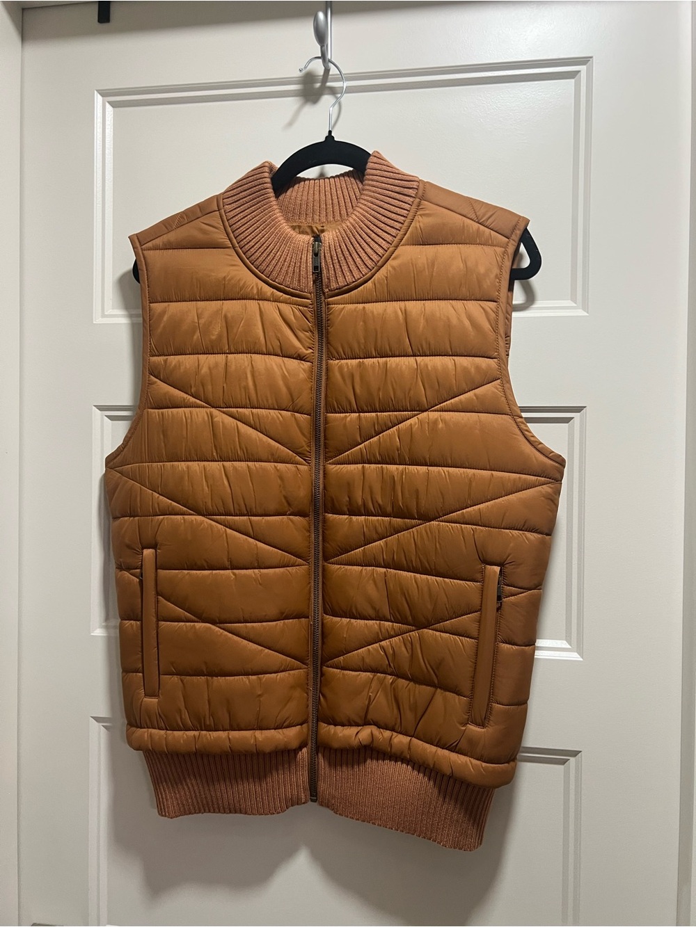 Liverpool Quilted Vest in Camel